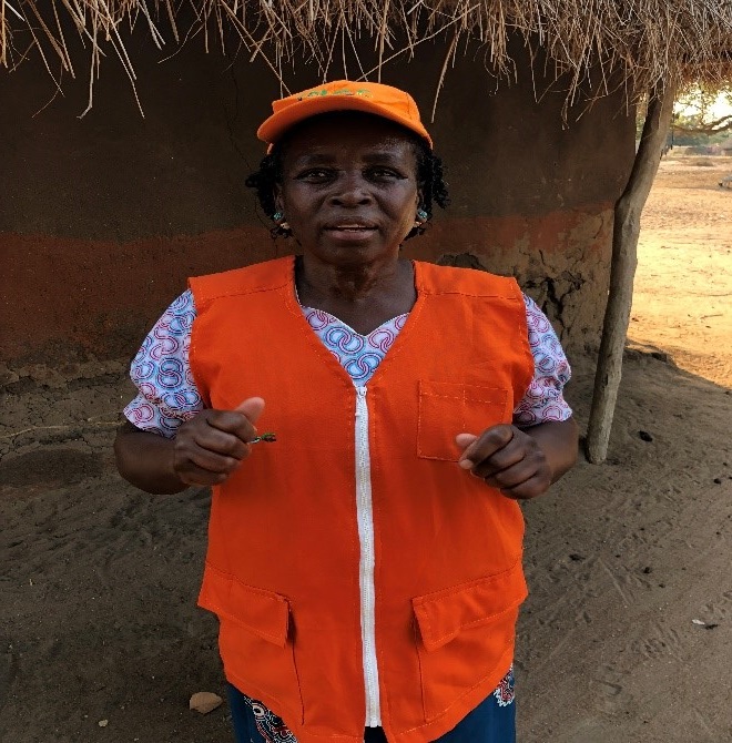 Helena Chambale, coordenadora do CLGRC de Banhel, 18 de Setembro 2018