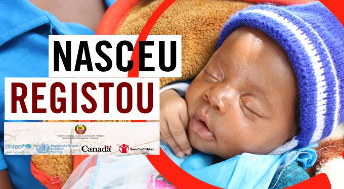 Governo Moçambicano Ambiciona Registar Mais de 900 mil Crianças até 2022.